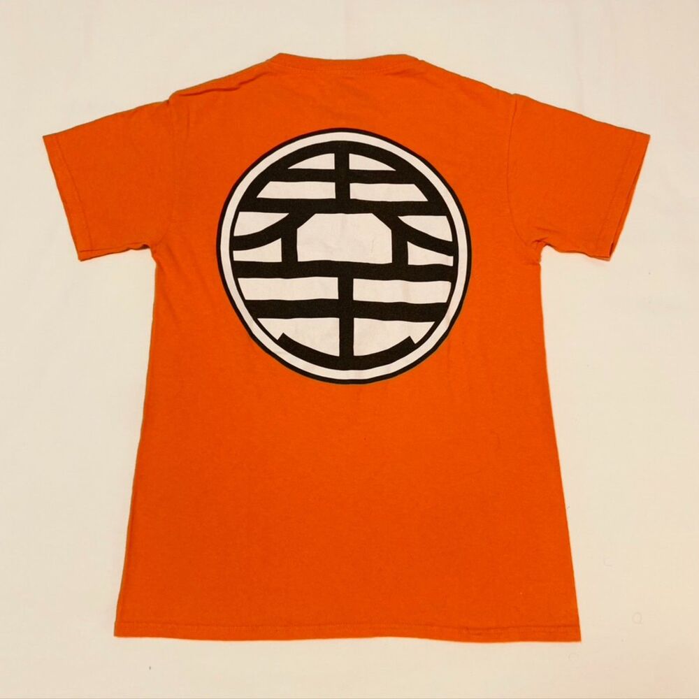 Dragon Ball Z Orange Graphic T-Shirt – Size S